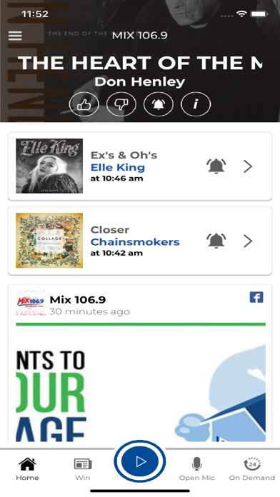 Mix 106.9 Screenshot