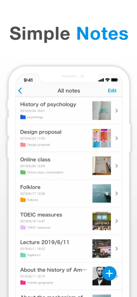 Simple Notes - notepad app