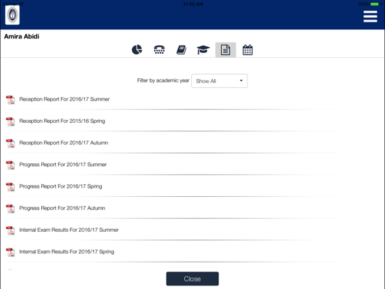 BlueSky at St Cyprian's School iPad screenshot