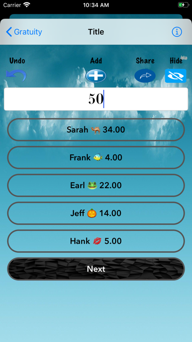 App screenshot