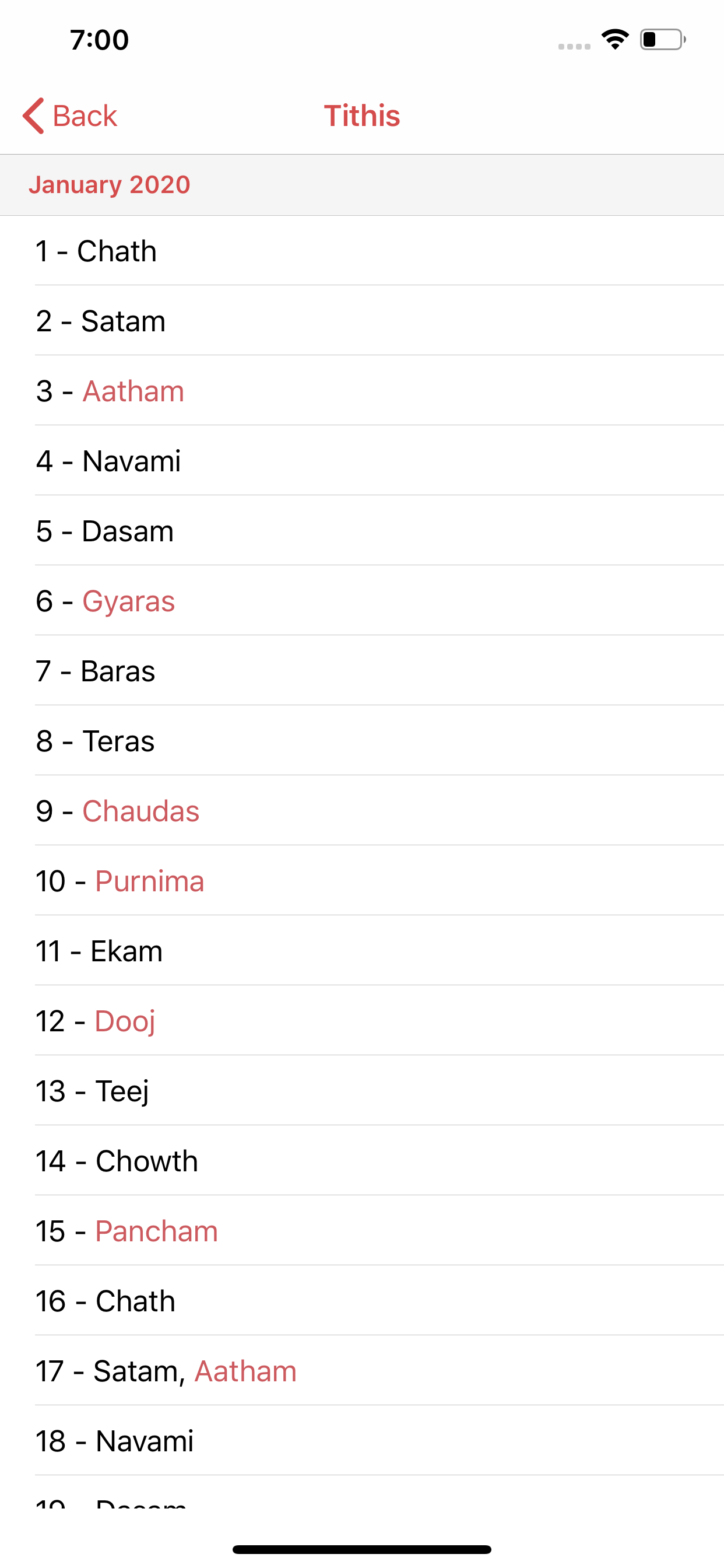 Padmodaya jain Calendar
