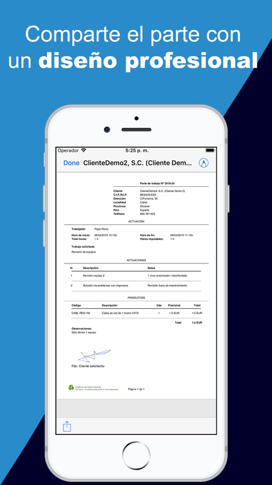 #6. Work Reports in cloud (iOS) 由: GOLTRATEC S.L.