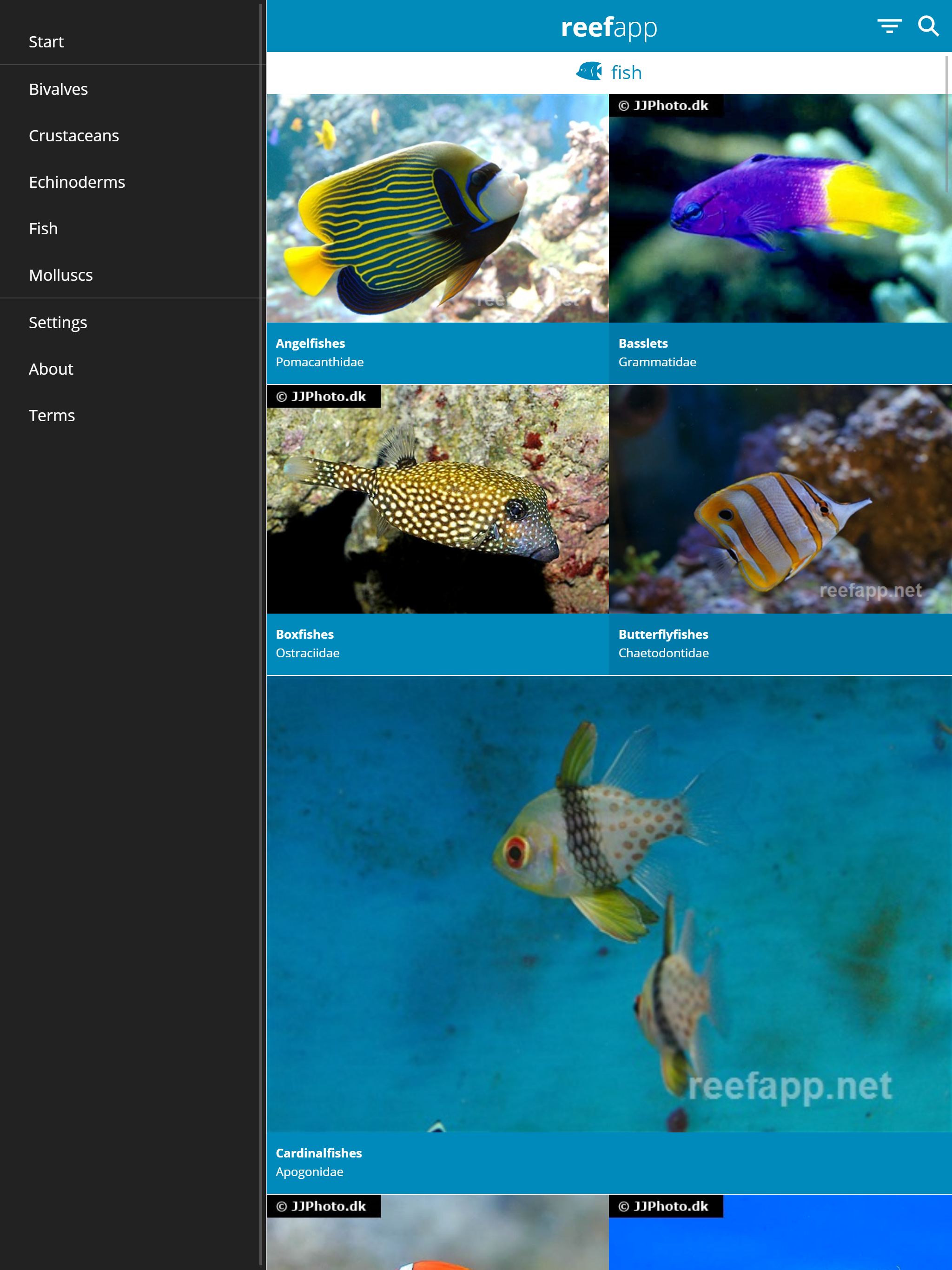 Reef App - Encyclopedia screenshot 8
