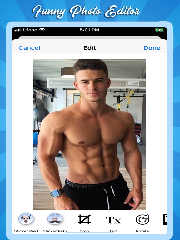 Screenshot #4 pour Funny Face App Editor 2020