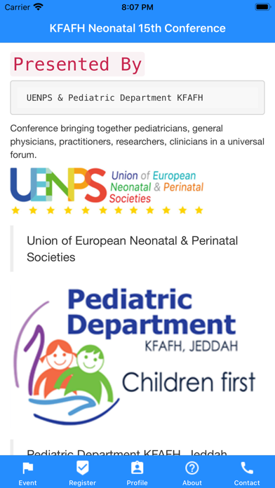15th Neonatal Conference screenshot 4