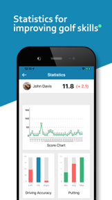 UGolf gps rangefinder screenshot