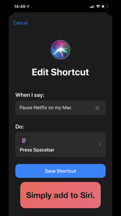 Shortcut Remote Control Screenshots