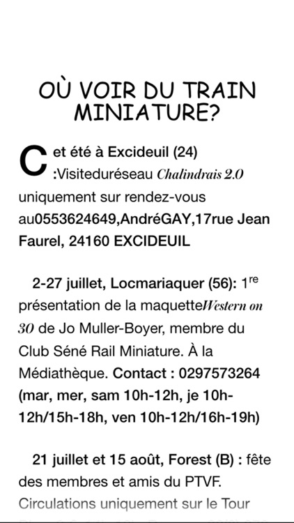 Clés pour le train miniature screenshot-3