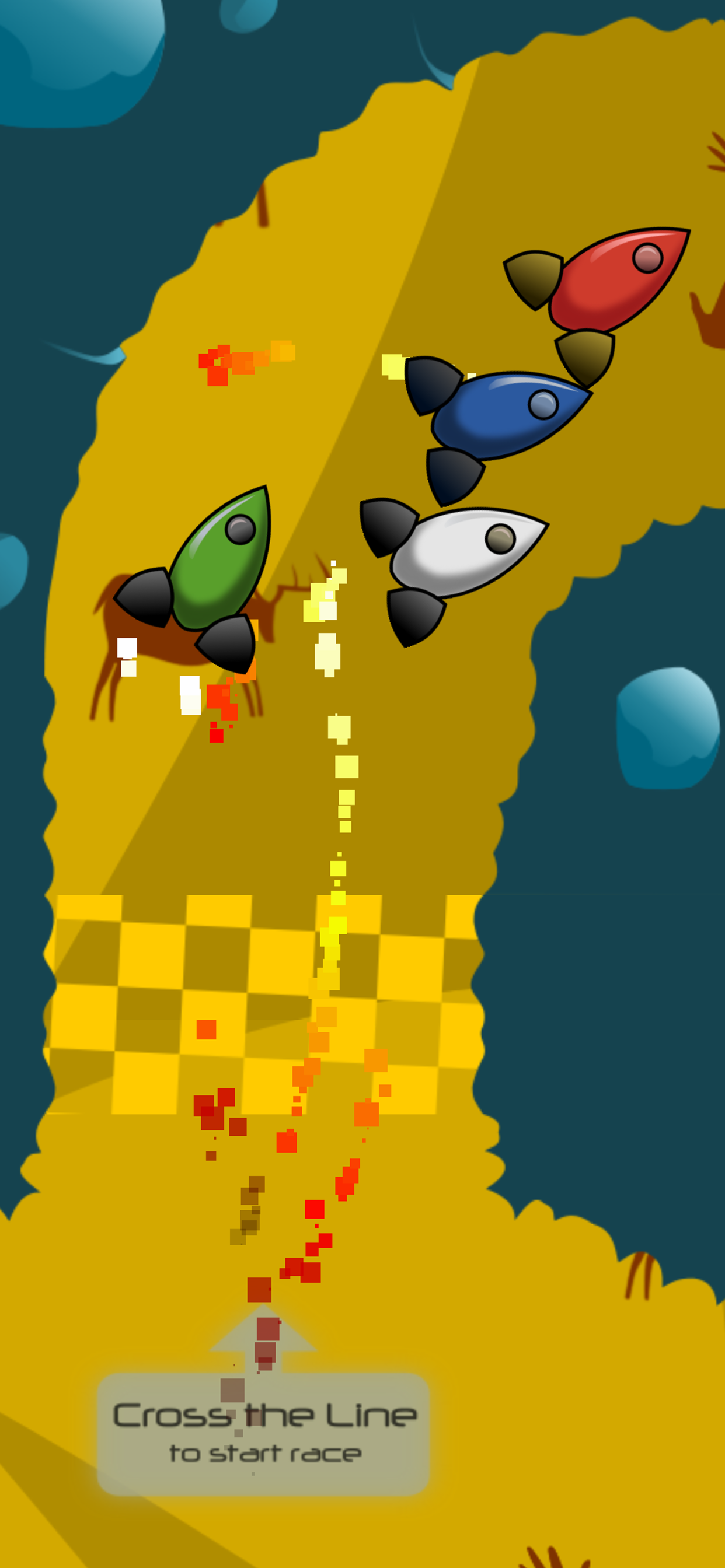 Rubber Rocket Racer screenshot 3