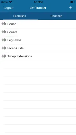 Game screenshot Weight Lift Tracker mod apk