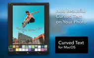 Curved Text iphone bilder 0