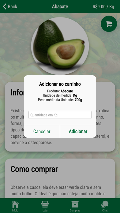App screenshot