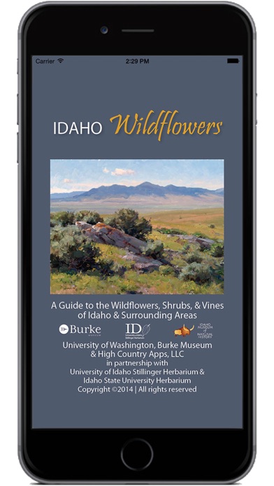 Idaho Wildflowers Screenshot