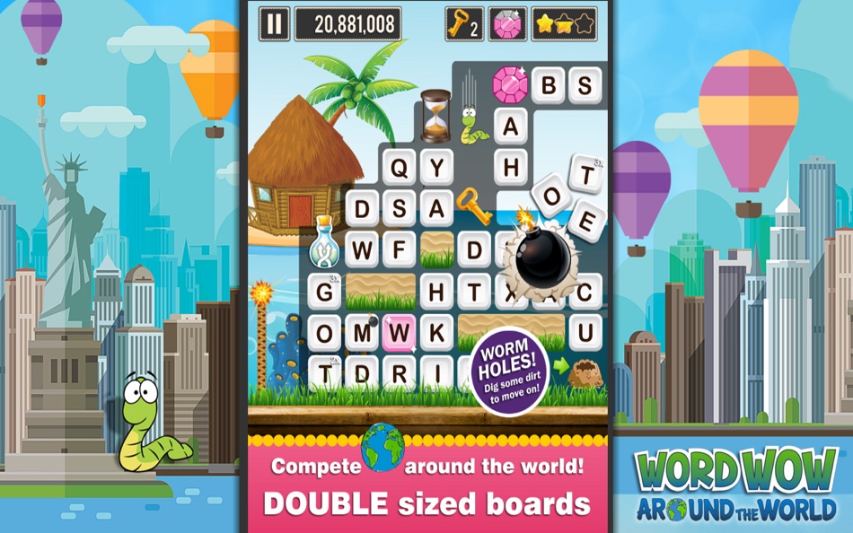 #3. Word Wow Around the World (macOS) By: DonkeySoft Inc.