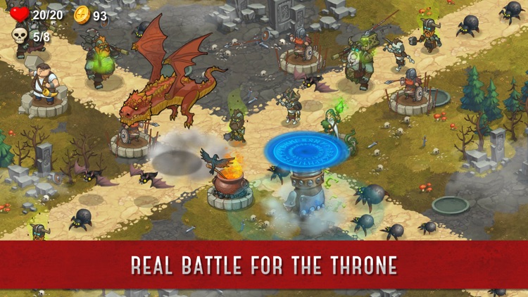 Throne: Tower Defense screenshot-6