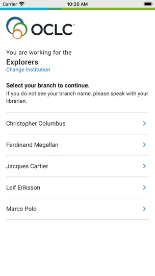 Digby® By OCLC® iPhone Screenshot 2