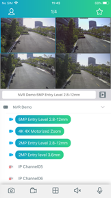 Impulse P2P Cam screenshot