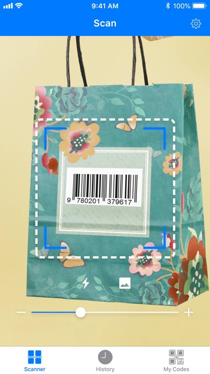 Barcode: QR code scanner