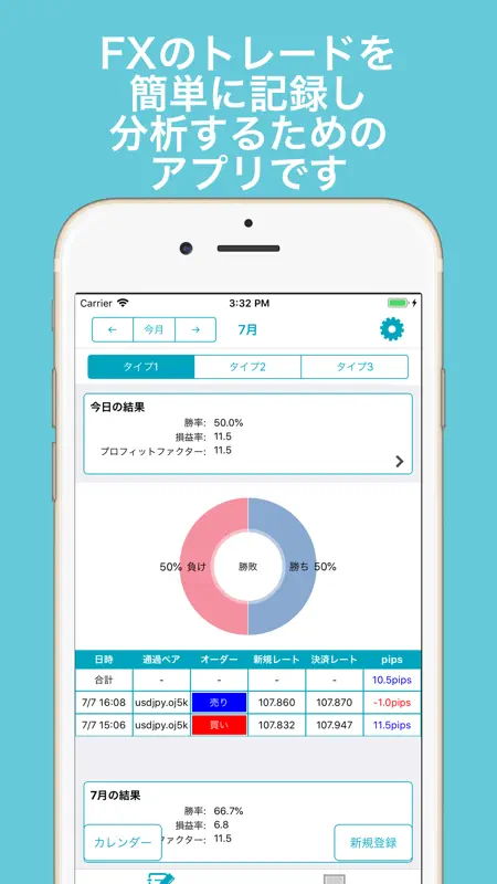 FXトレード記録 screenshot 1 of 4