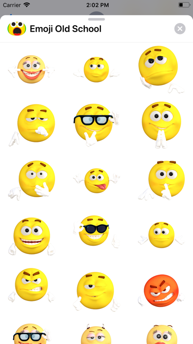 Emoji Old School screenshot 3