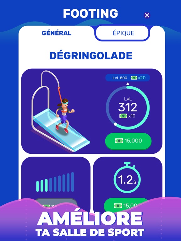 Screenshot #6 pour Idle Fitness Gym Tycoon - Game