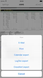 iaims crew roster viewer iphone screenshot 3