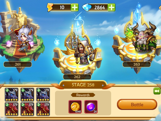 Epic Summoners: Monsters War iPad app afbeelding 5