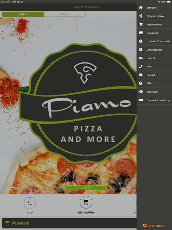 Screenshot #6 pour Piamo Pizza and more