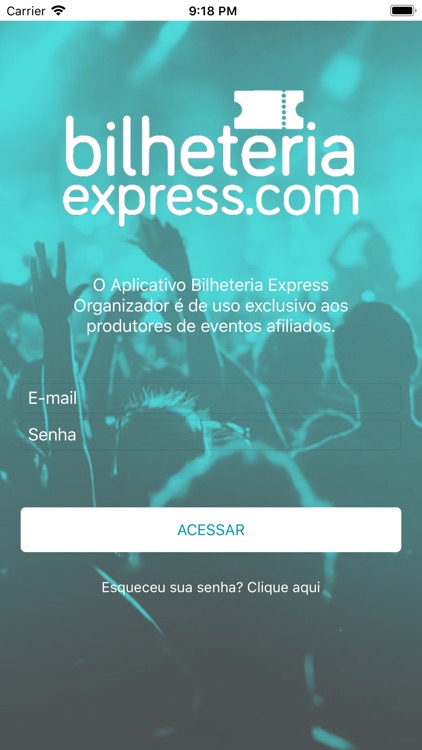 Organizador Bilheteria Express