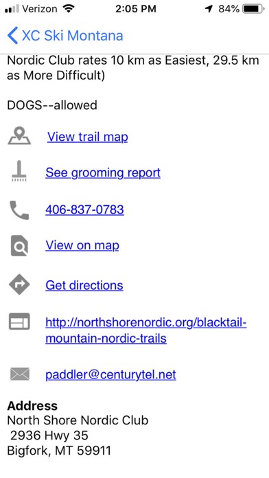 Cross Country Ski Montana Screenshot