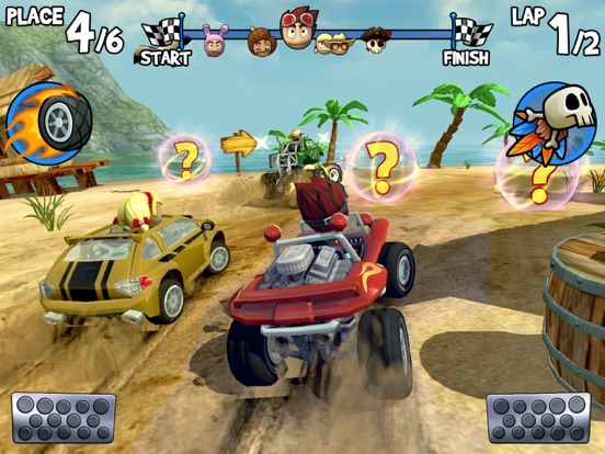 Beach Buggy Racing iPad app afbeelding 1