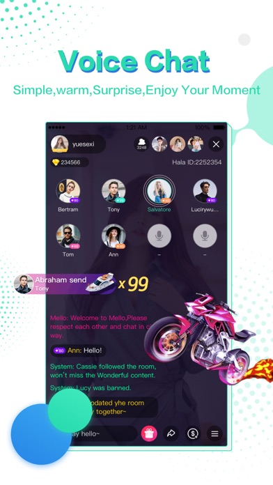 Hala  Voice Chat Community Screenshot