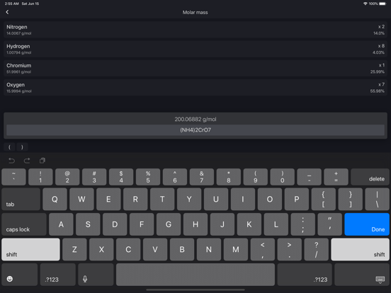 Periodic table: Chemistry 2019 iPad screenshot 5 - Education app