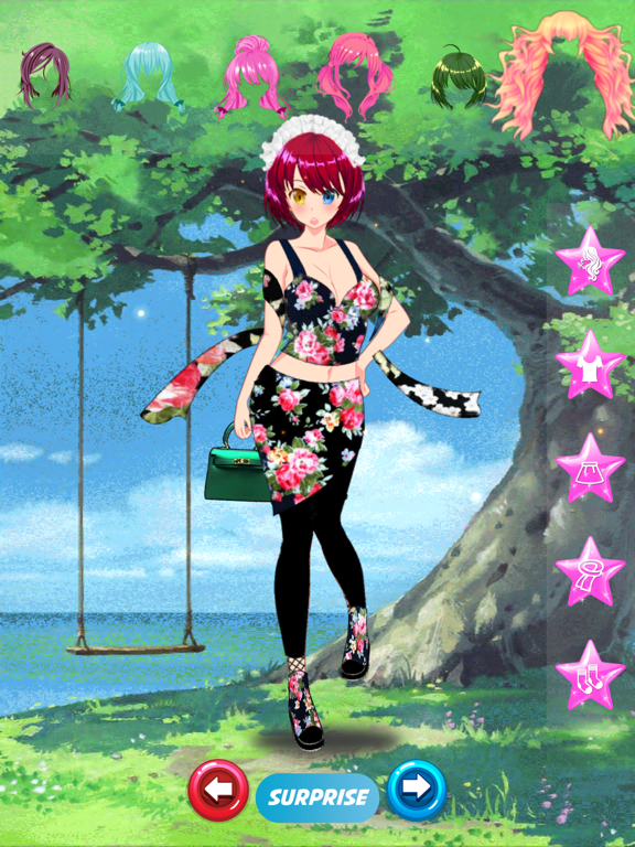 Anime Dress Up Japanese Style iPad screenshot