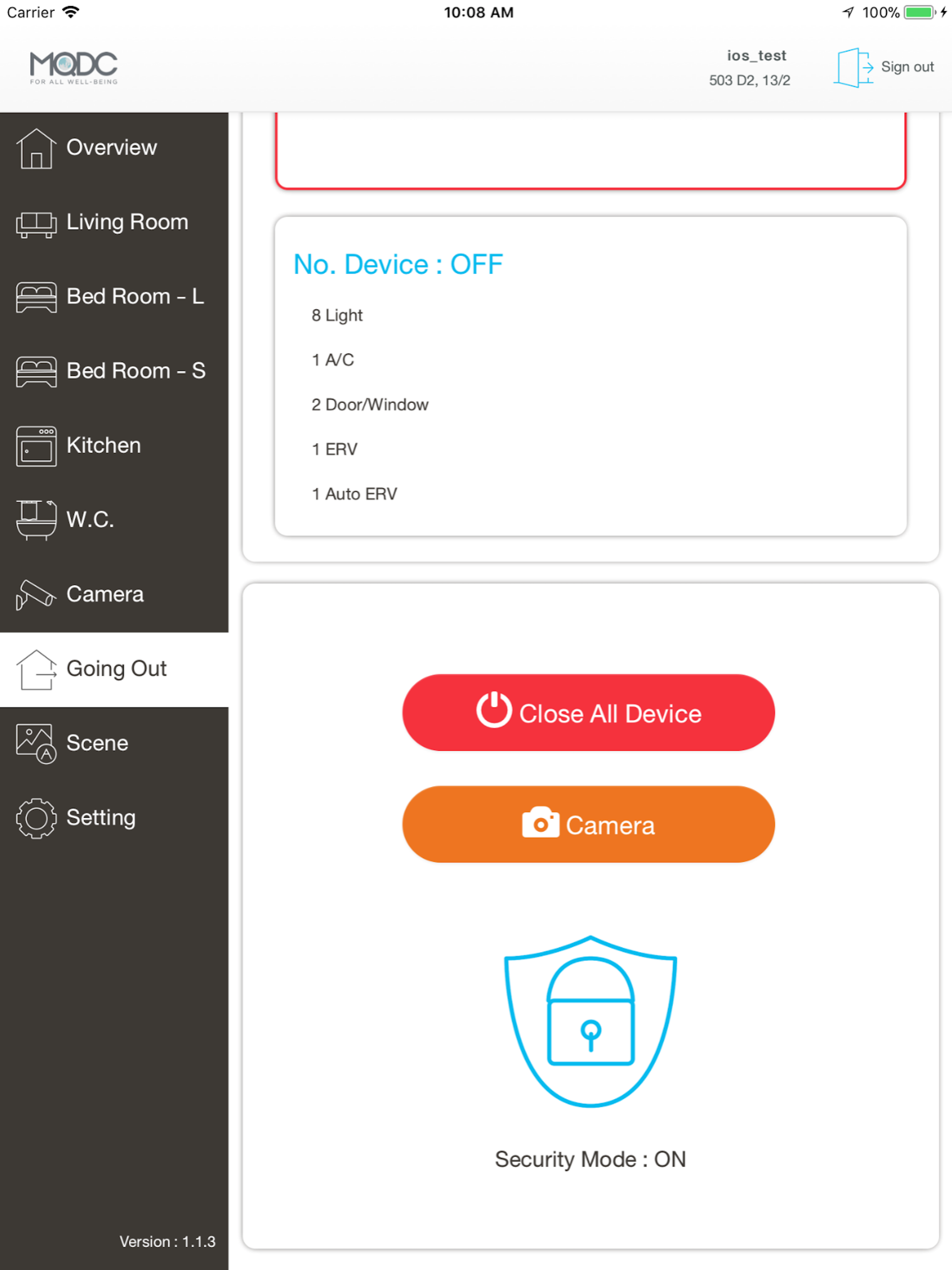MQDC Home Intelligent System screenshot 6