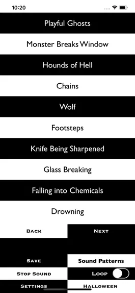 Game screenshot Halloween Sound Effects Buuton hack