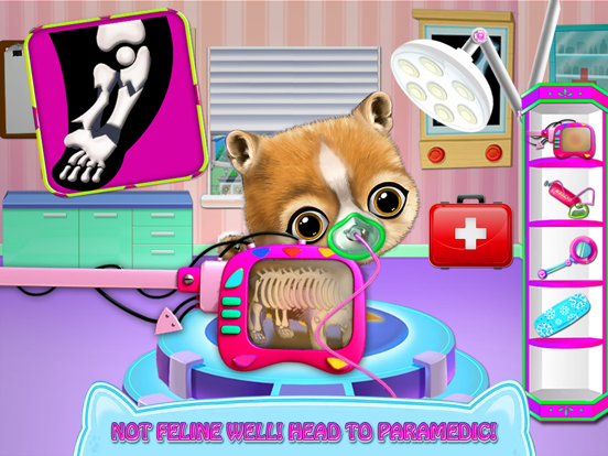 ER Pet Vet - Fluffy Puppy iPad screenshot