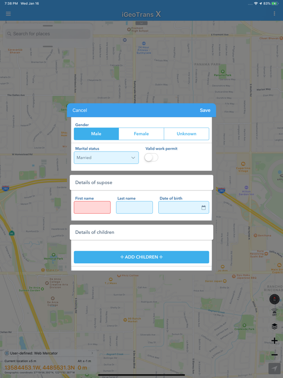 Screenshot #5 pour iGeoTrans X Lite