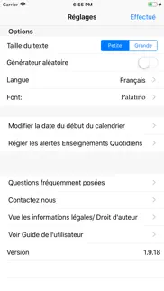 le secret - enseignements iPhone Captures Décran 4
