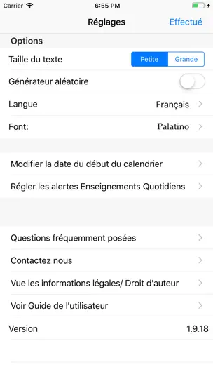 Capture d'écran de Le Secret - Enseignements sur iPhone 4