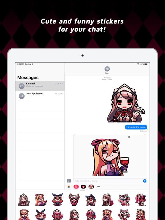 Screenshot #5 pour Phantom Rose Stickers