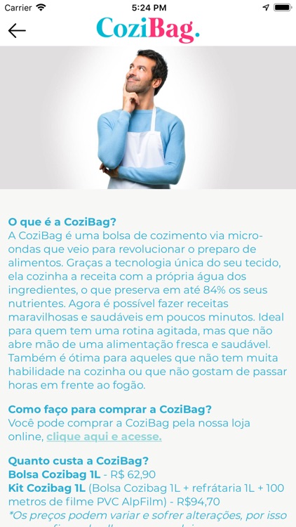 CoziBag Receitas screenshot-6