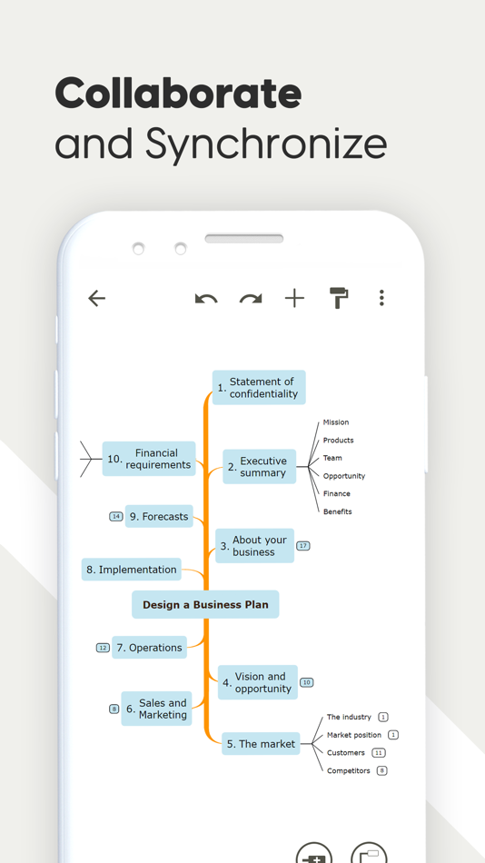#7. Mind Map Maker - Mindomo (iOS) 由: Expert Software Applications Srl