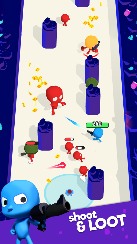 #4. Shoot n Loot: Action RPG (iOS) 由: ChimpWorks