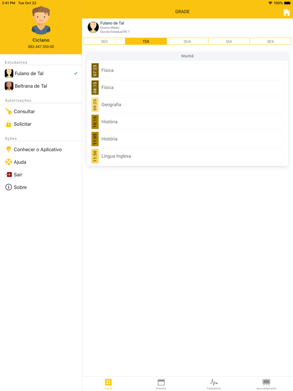 Escola RS - Estudante iPad screenshot 3