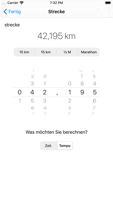 Screenshot #2 pour Runners Calc