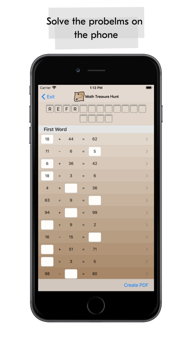 Screenshot #2 pour Math Treasure Hunt