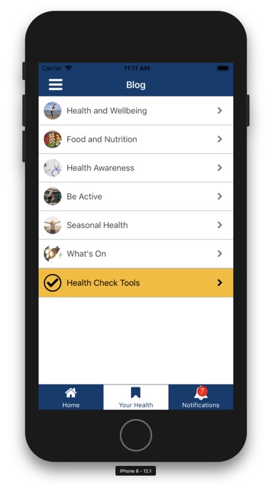 General and Medical Healthcare Screenshot