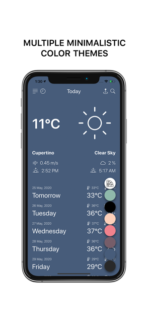 Minimalistic Weather App(圖5)-速報App