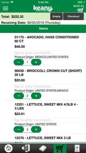 Keany Mobile Ordering screenshot 4